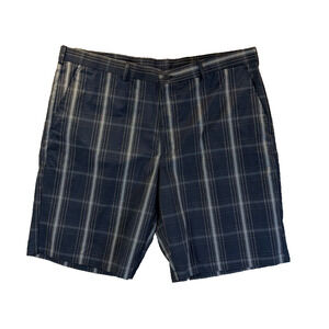 Ben Hogan Shorts 42 Men's Performance Golf Moisture Wicking UPF Plaid Activewear